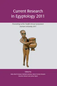 Current Research in Egyptology 2011_cover