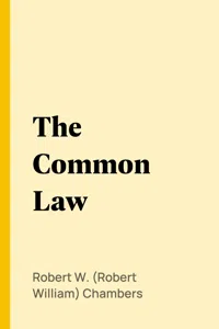 The Common Law_cover