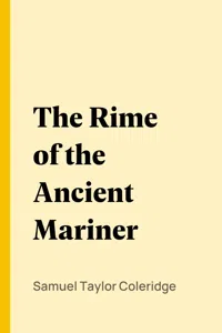 The Rime of the Ancient Mariner_cover