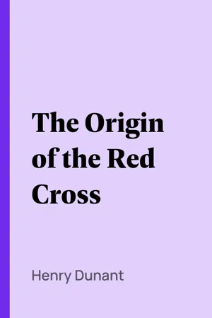 The Origin of the Red Cross