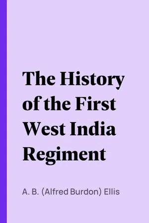 The History of the First West India Regiment