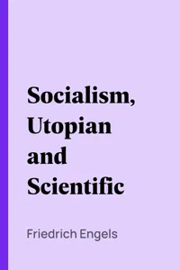 Socialism, Utopian and Scientific_cover