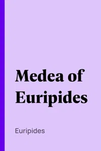 Medea of Euripides_cover