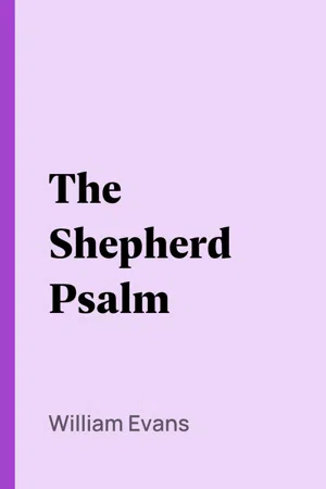 The Shepherd Psalm