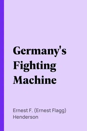 Germany's Fighting Machine