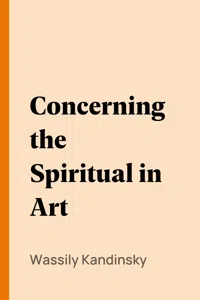 Concerning the Spiritual in Art_cover