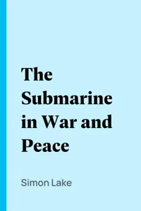 The Submarine in War and Peace_cover