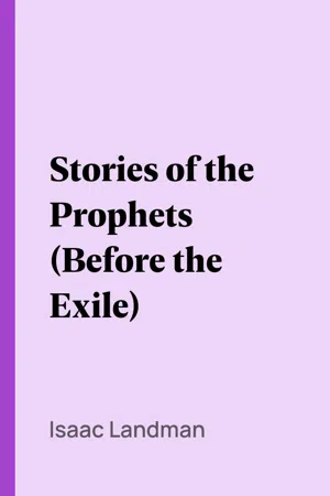 Stories of the Prophets (Before the Exile)