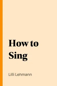 How to Sing_cover