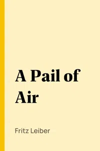 A Pail of Air_cover