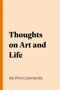 Thoughts on Art and Life_cover