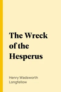 The Wreck of the Hesperus_cover