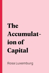 The Accumulation of Capital_cover