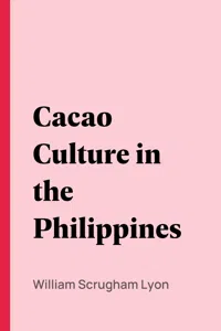 Cacao Culture in the Philippines_cover