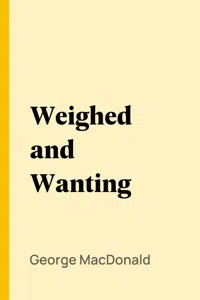 Weighed and Wanting_cover