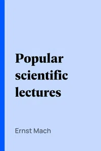 Popular scientific lectures_cover