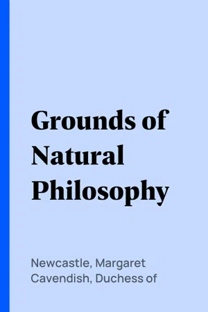 Grounds of Natural Philosophy