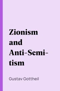 Zionism and Anti-Semitism_cover