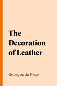 The Decoration of Leather_cover