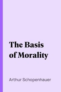 The Basis of Morality_cover