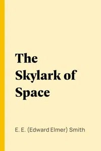 The Skylark of Space_cover