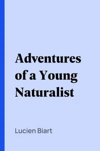 Adventures of a Young Naturalist_cover