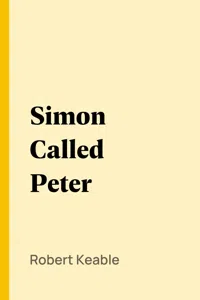 Simon Called Peter_cover