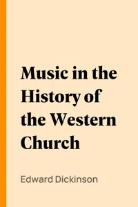 Music in the History of the Western Church_cover