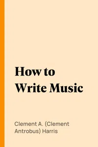 How to Write Music_cover