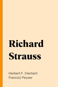 Richard Strauss_cover