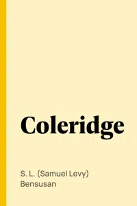 Coleridge_cover