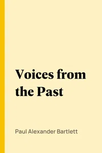 Voices from the Past_cover