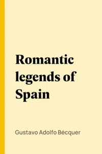 Romantic legends of Spain_cover