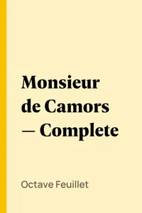 Monsieur de Camors — Complete_cover