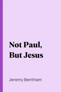 Not Paul, But Jesus_cover