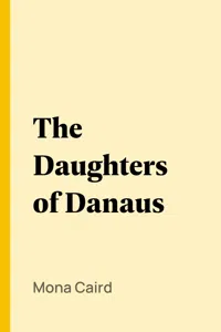 The Daughters of Danaus_cover