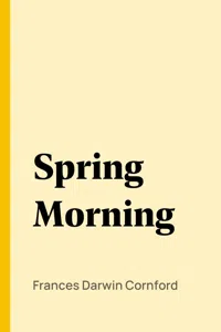 Spring Morning_cover