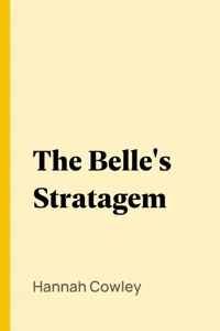 The Belle's Stratagem_cover
