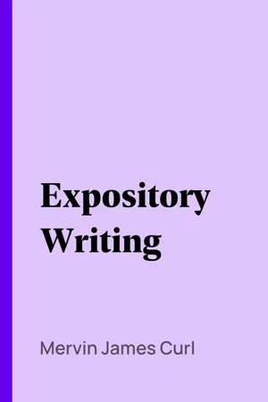 Expository Writing