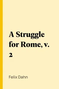 A Struggle for Rome, v. 2_cover