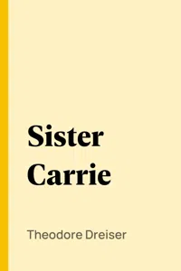 Sister Carrie_cover