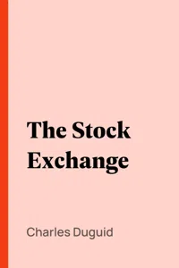 The Stock Exchange_cover