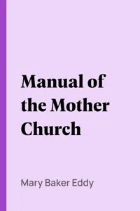 Manual of the Mother Church_cover