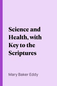 Science and Health, with Key to the Scriptures_cover