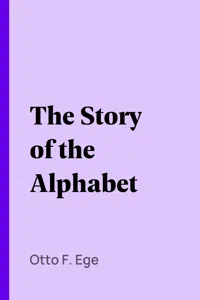 The Story of the Alphabet_cover