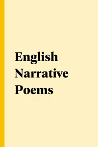 English Narrative Poems_cover