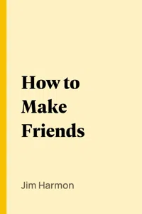 How to Make Friends_cover