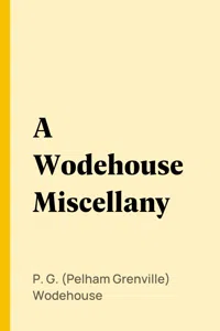 A Wodehouse Miscellany_cover