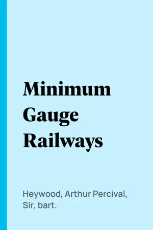 Minimum Gauge Railways