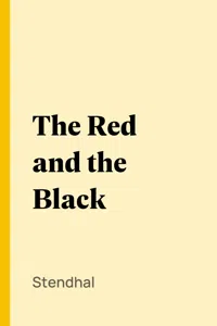 The Red and the Black_cover